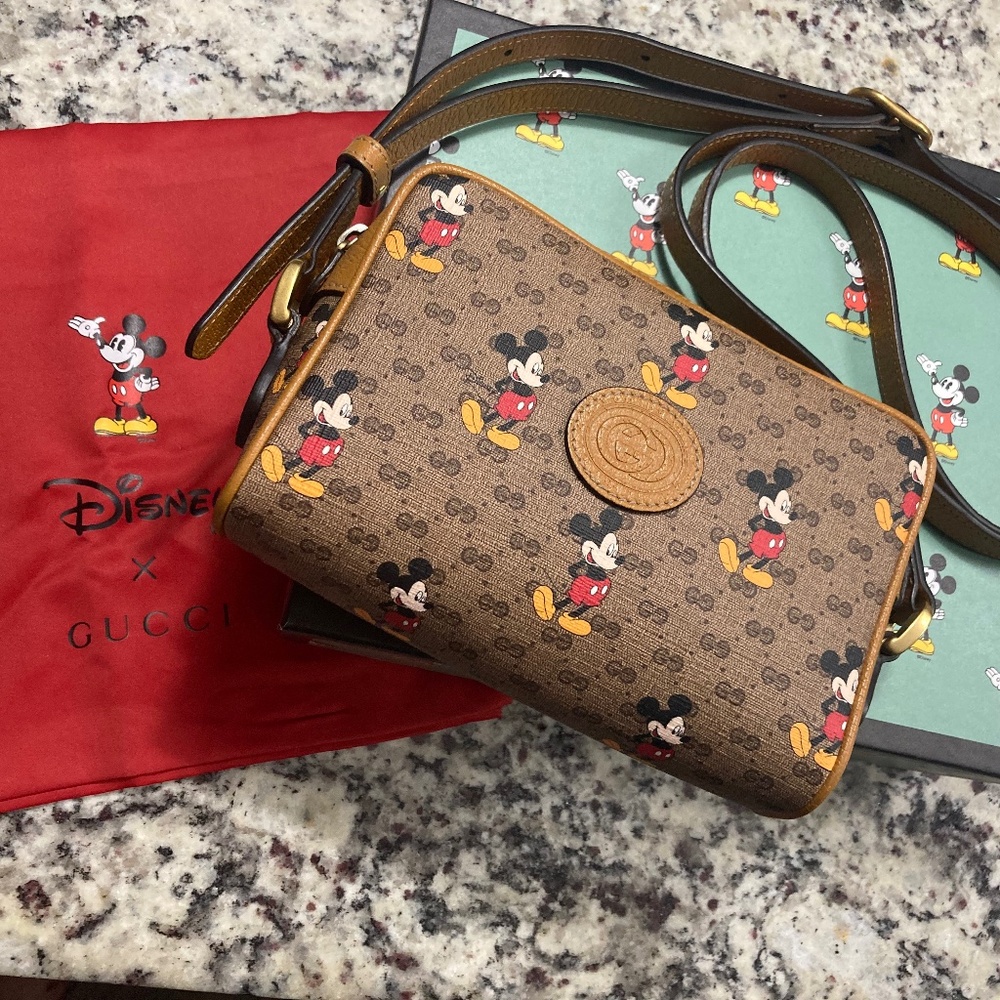 Authentic GUCCI X Disney Mini Ophedia